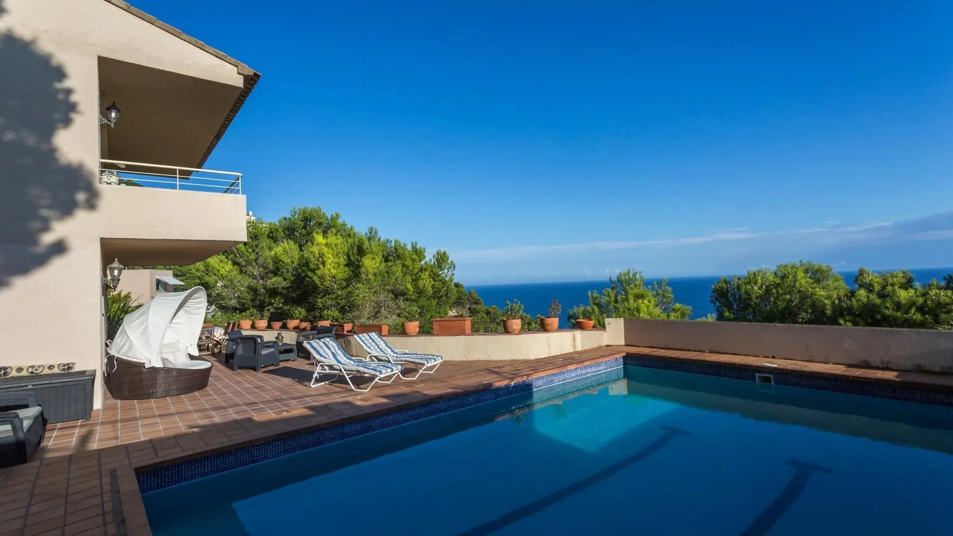 Villa Tamariu Con Vistas Al Mar Begur