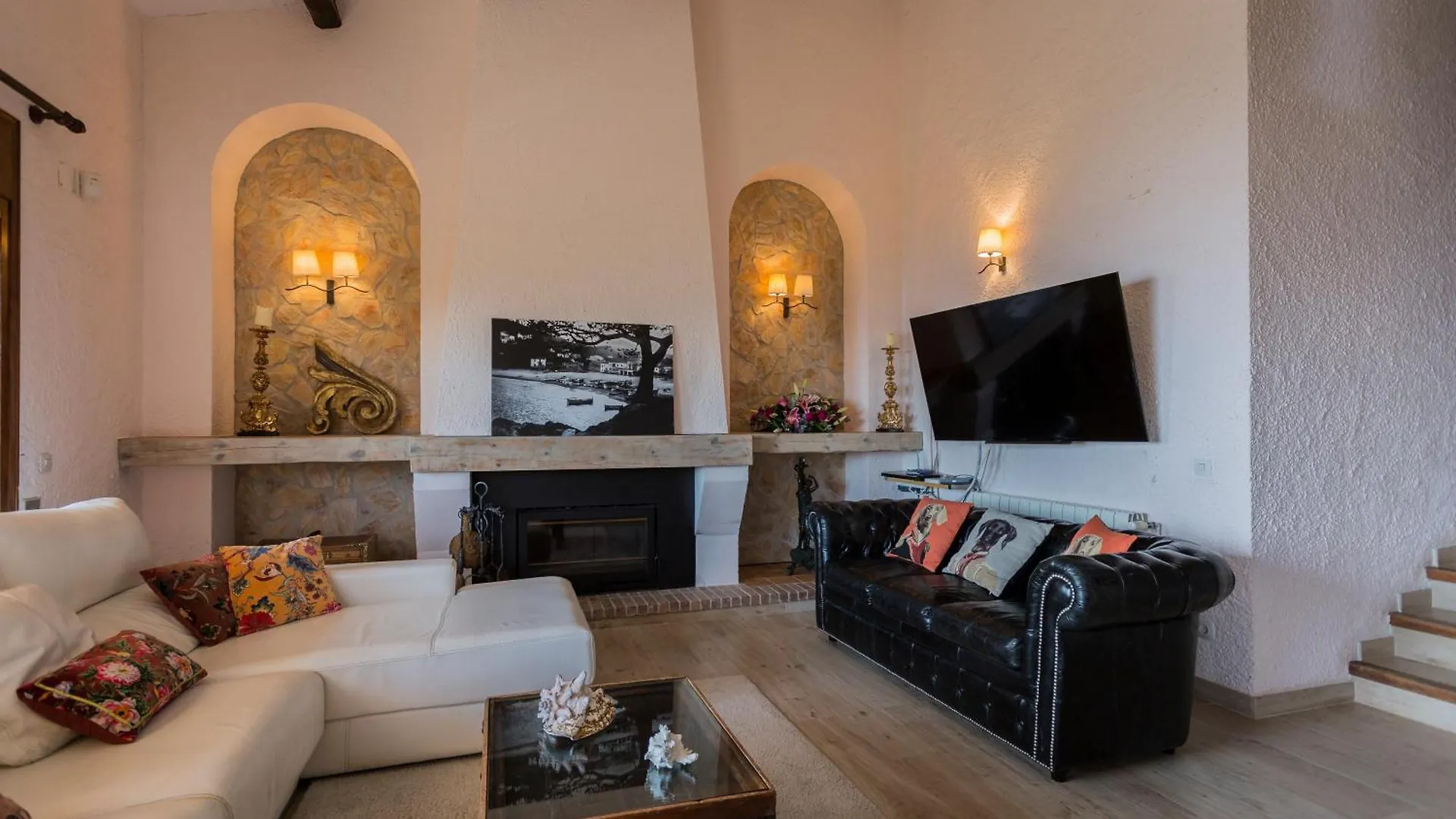 Villa Tamariu Con Vistas Al Mar Begur Španělsko