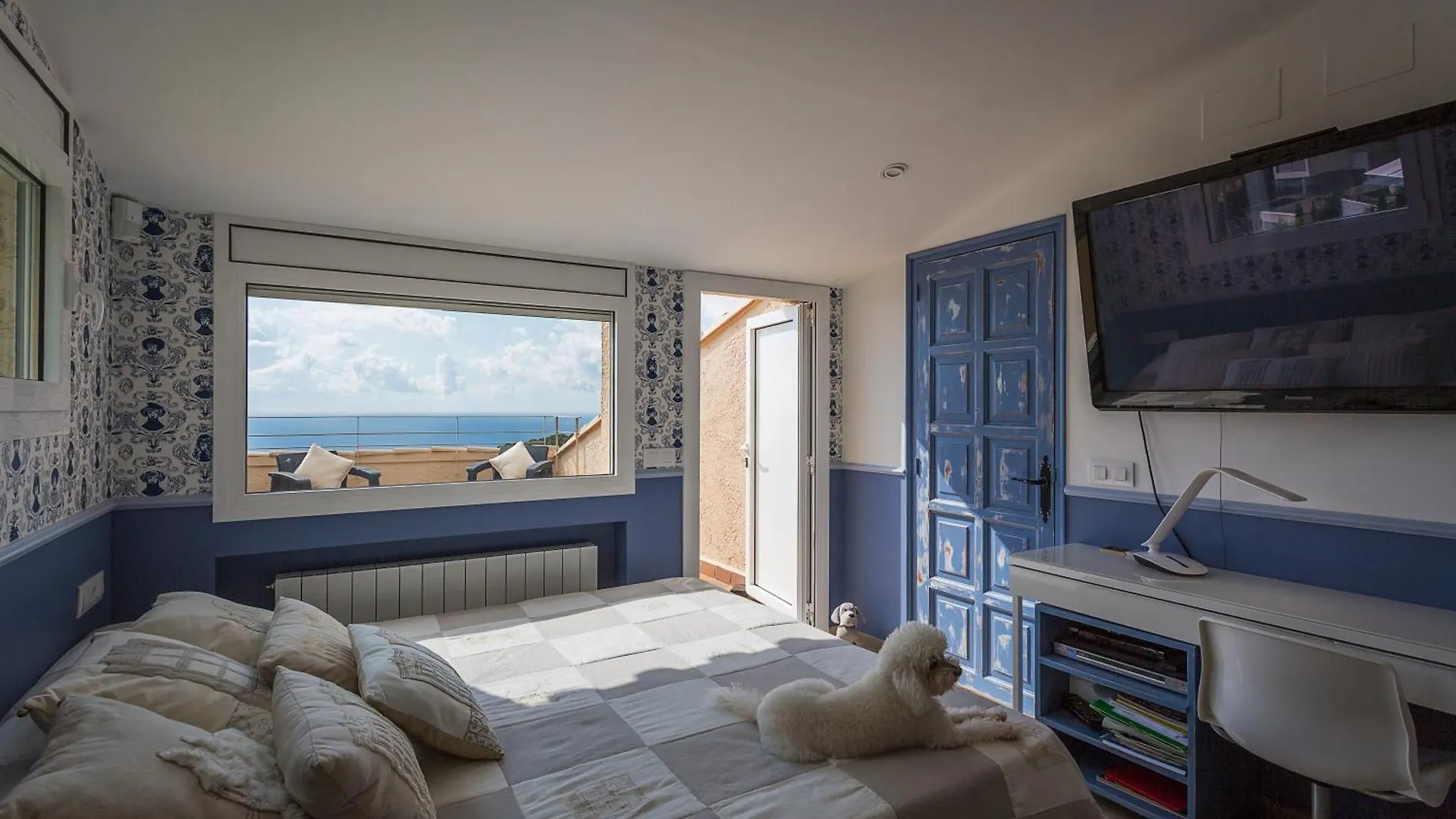 Villa Tamariu Con Vistas Al Mar Begur Španělsko