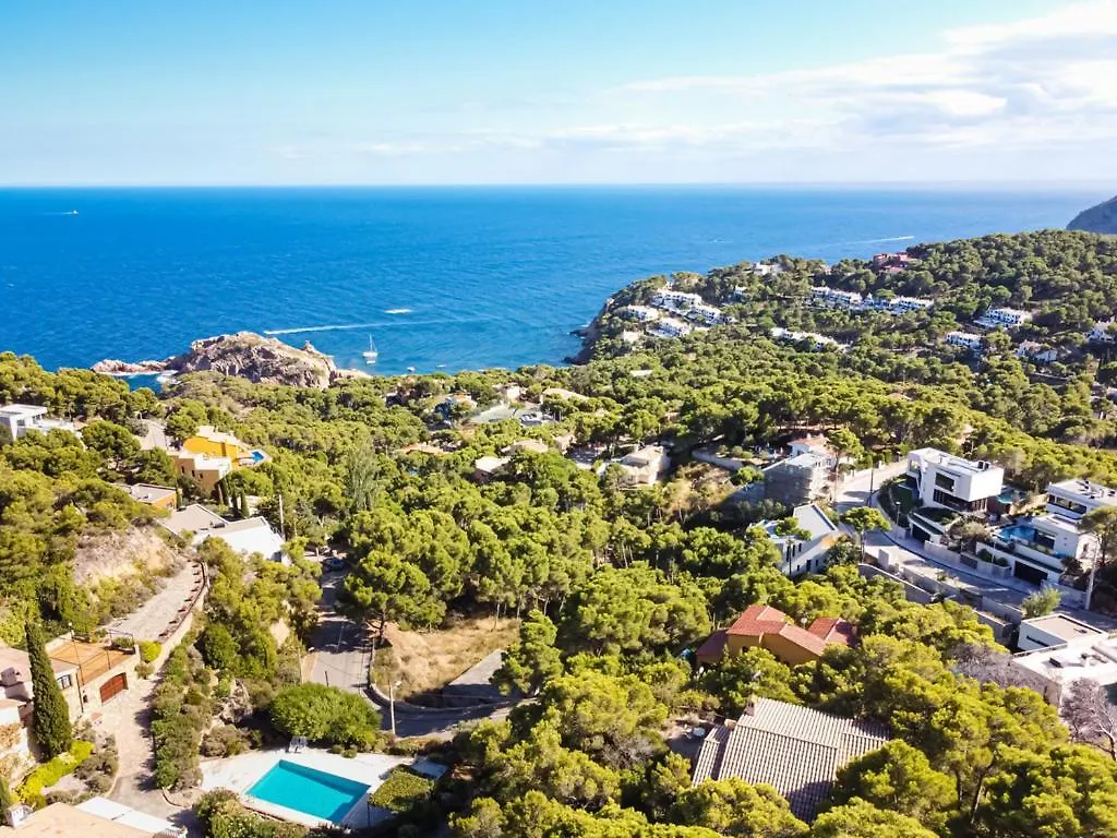 Villa Tamariu Con Vistas Al Mar Begur Spain