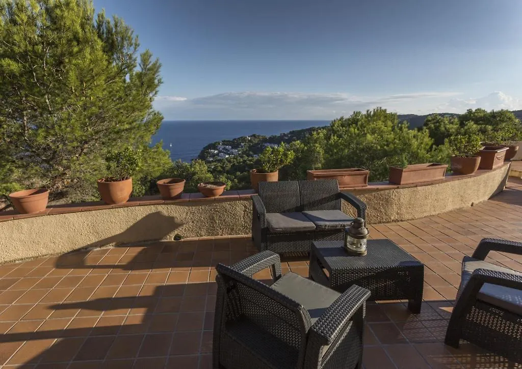 Villa Tamariu Con Vistas Al Mar Begur Spain