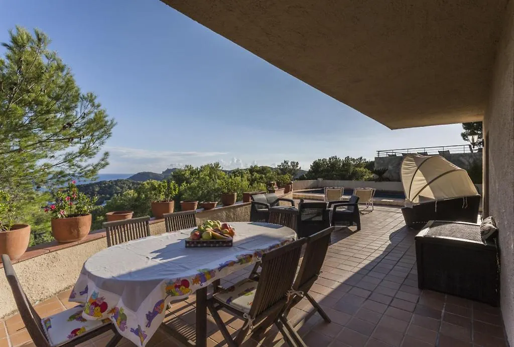 Villa Tamariu Con Vistas Al Mar Begur