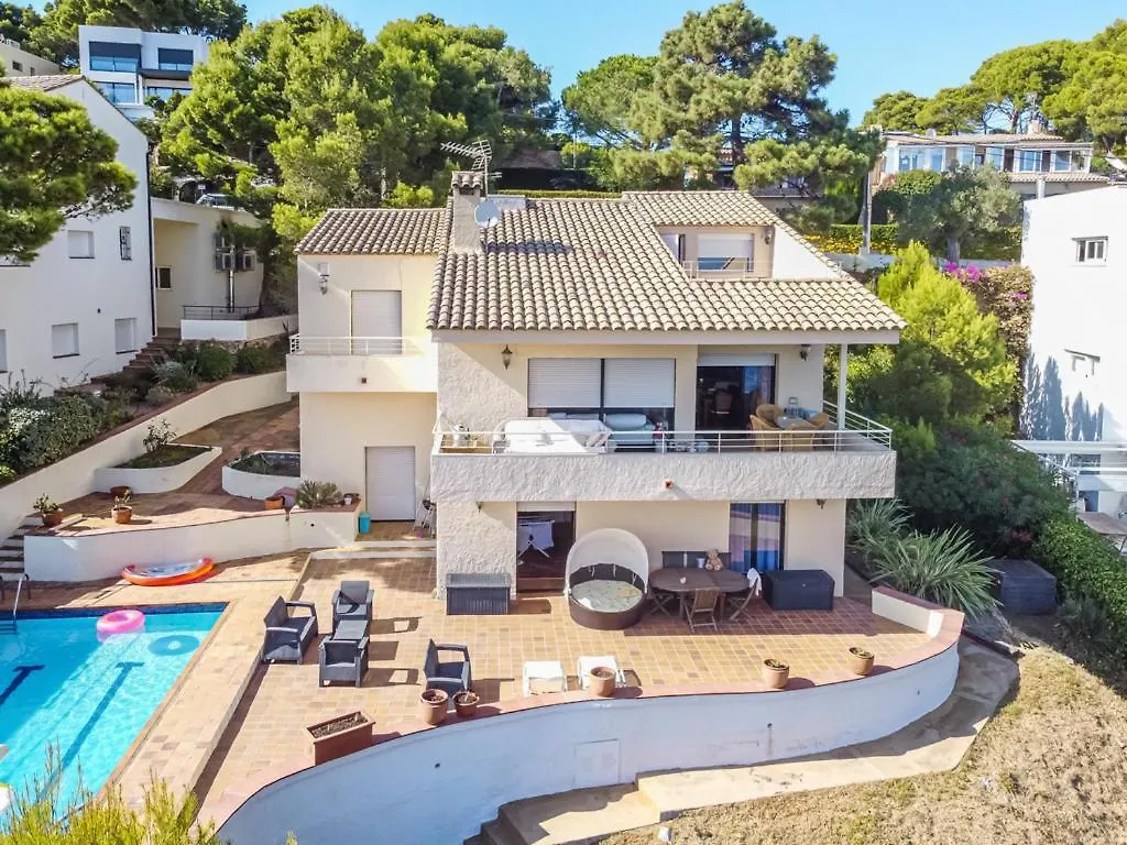 Villa Tamariu Con Vistas Al Mar Begur